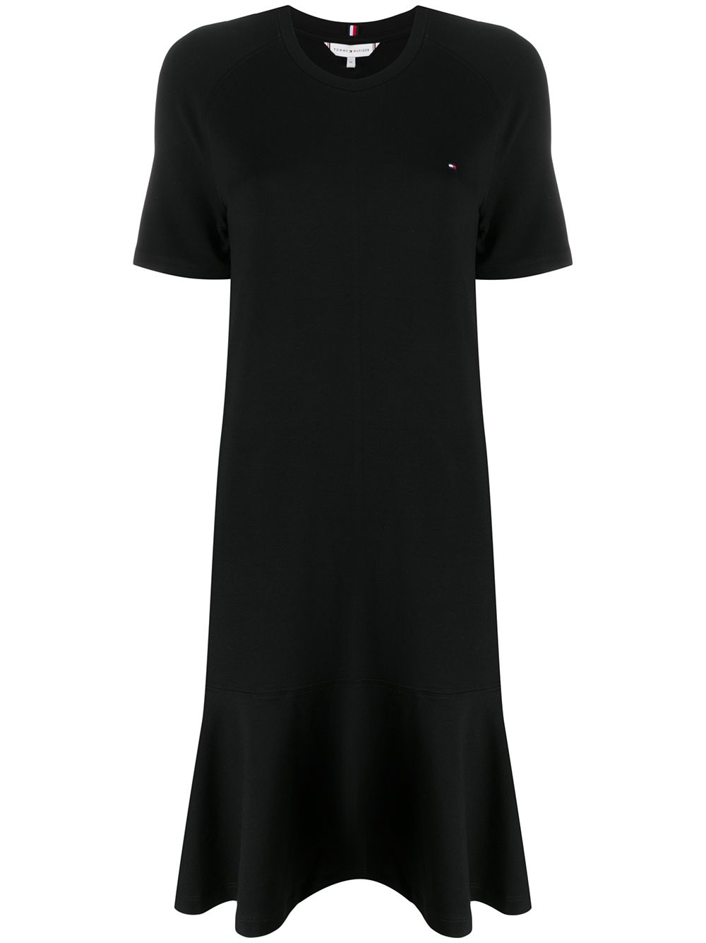 flared t shirt dress