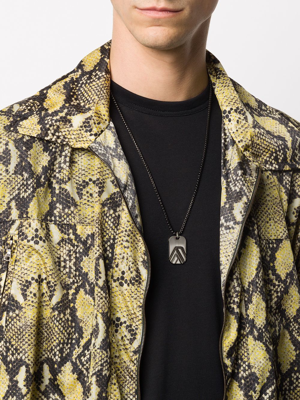 Northskull ID Tag Pendant Necklace - Farfetch