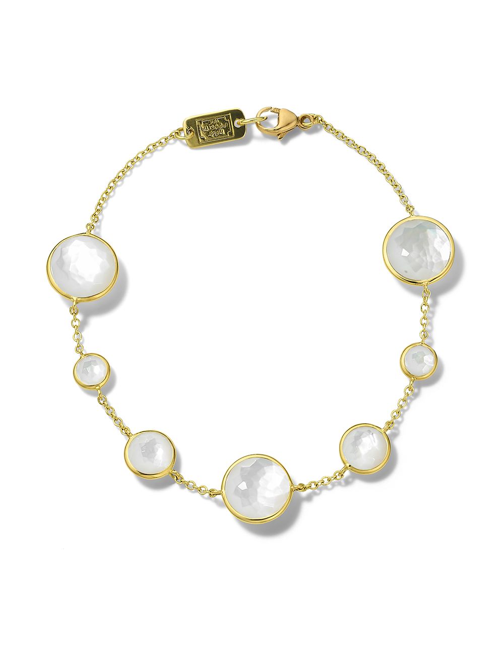 фото Ippolita 18kt gold lollipop 7-stone bracelet