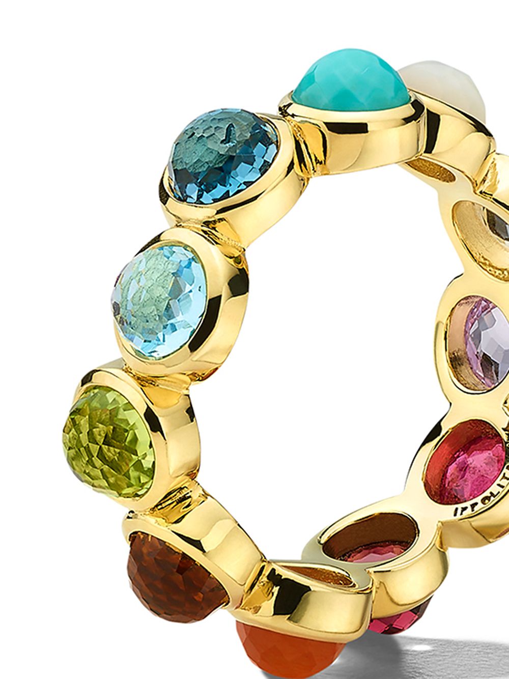 фото Ippolita 18kt gold lollipop all-stone ring