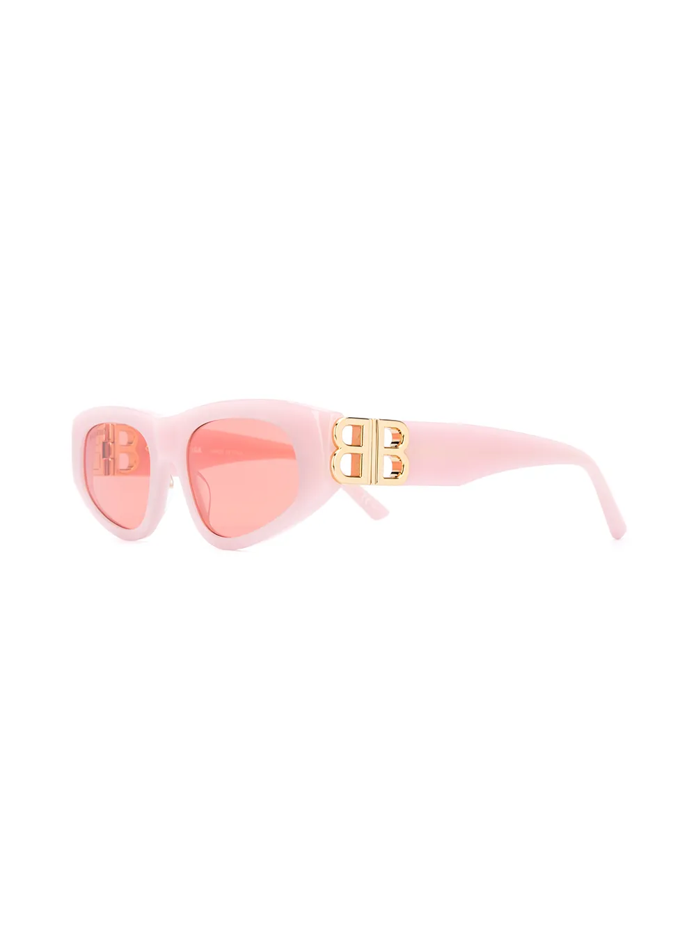 Shop Balenciaga Bb0095s Cateye Sunglasses In Pink