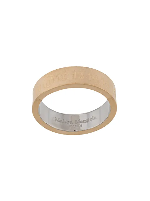 Maison Margiela anneau à logo gravé
