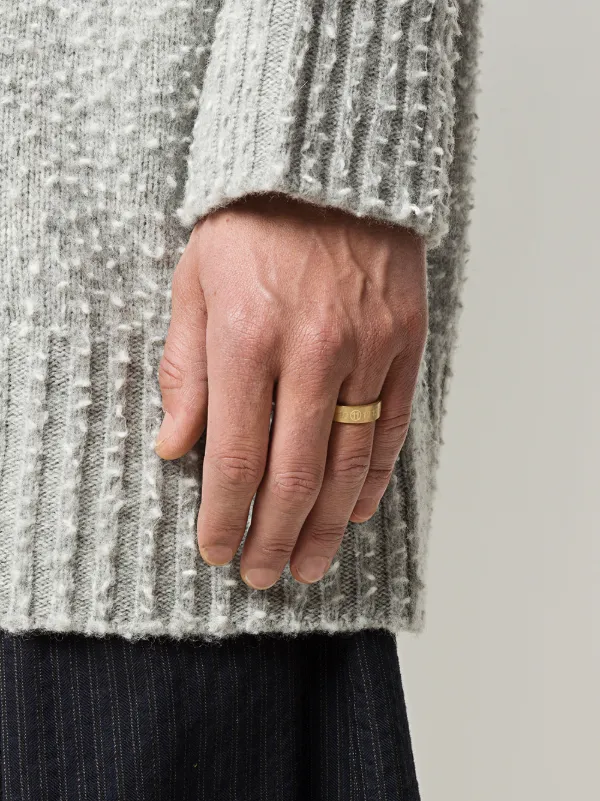 Maison Margiela マルジェラ ロゴ エングレーブ リング 8mm