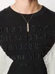Image 2 of Maison Margiela engraved pendant necklace