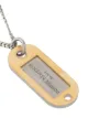 Maison Margiela tag necklace