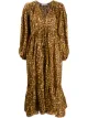 Image 1 of Zimmermann Amelie leopard print maxi dress