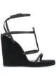Image 1 of Saint Laurent Opyum wedge sandals
