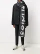 Image 2 of Acne Studios oversized logo intarsia scarf