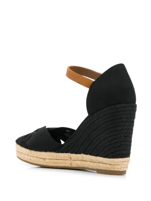 tommy hilfiger open toe wedge sandals