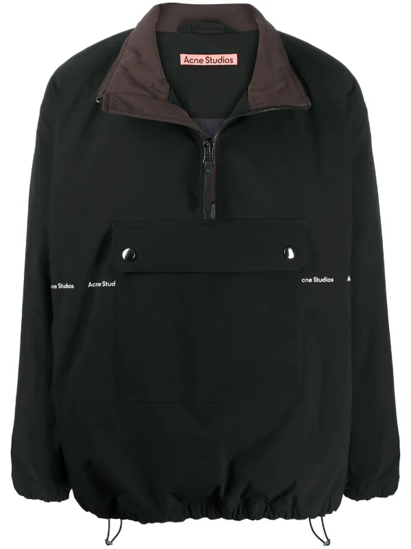 acne studios half zip