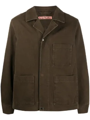 acne studios brown moletom com capuz