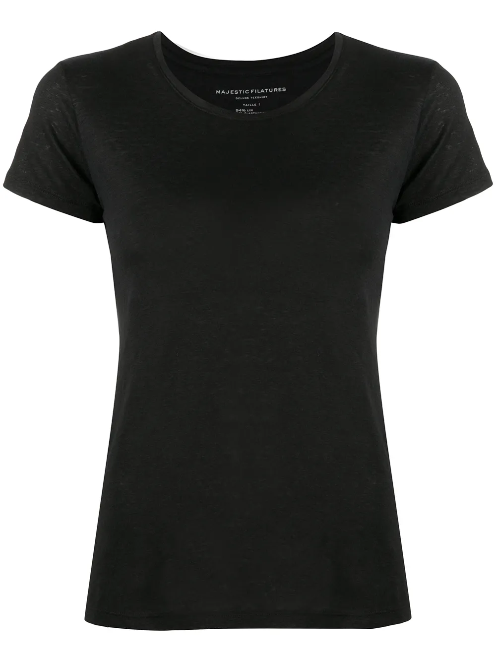 Majestic Filatures short-sleeve T-shirt – Black