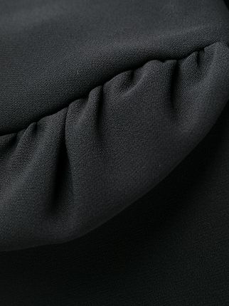 bow-detail tuxedo jumpsuit展示图