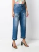 Pinko Madness distressed cropped jeans