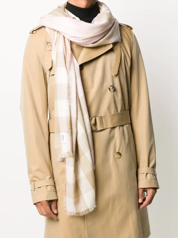 bufanda estampado burberry