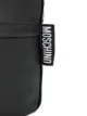 Moschino leather messenger bag