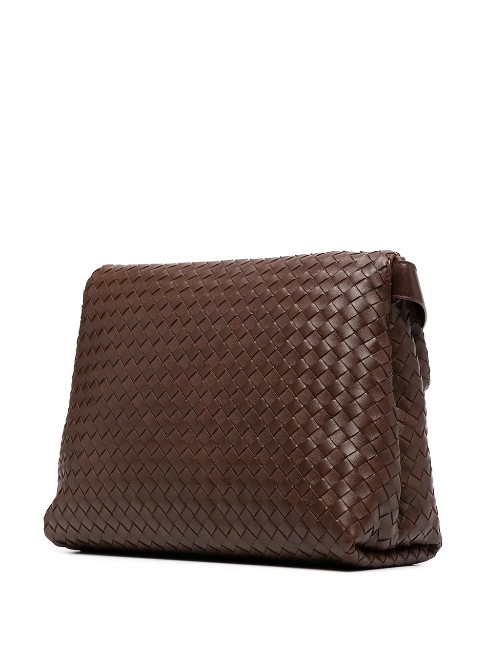 фото Bottega veneta сумка через плечо с плетением intrecciato