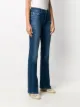 7 For All Mankind flared mid-rise jeans