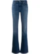 Image 1 of 7 For All Mankind flared mid-rise jeans