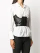 Manokhi cut-out corset belt