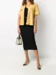 Image 2 of Fendi monogram pattern knitted skirt