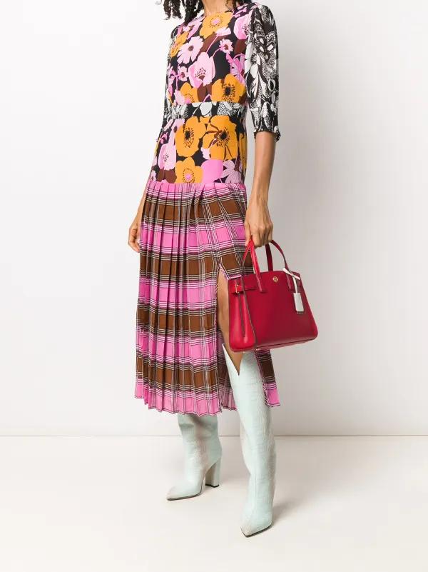walker leather satchel tory burch