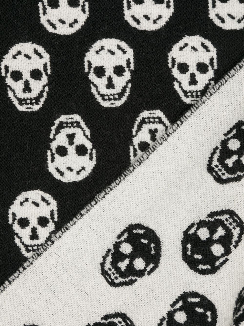 Alexander McQueen skull-print scarf Men