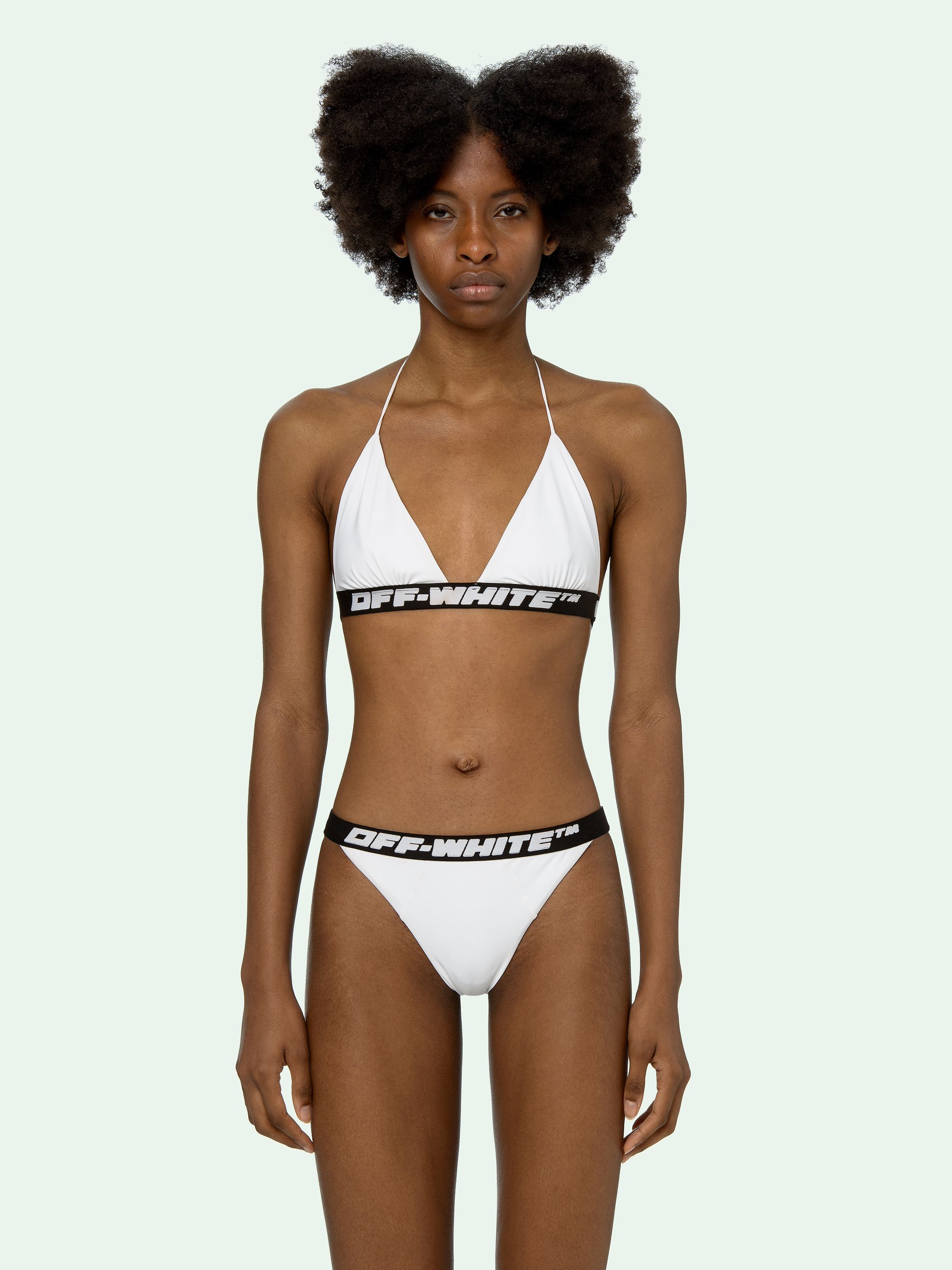 off white black bikini