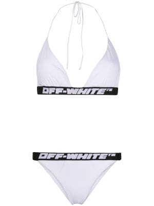 nike black and white bikini