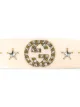 Gucci crystal interlocking G hair slide