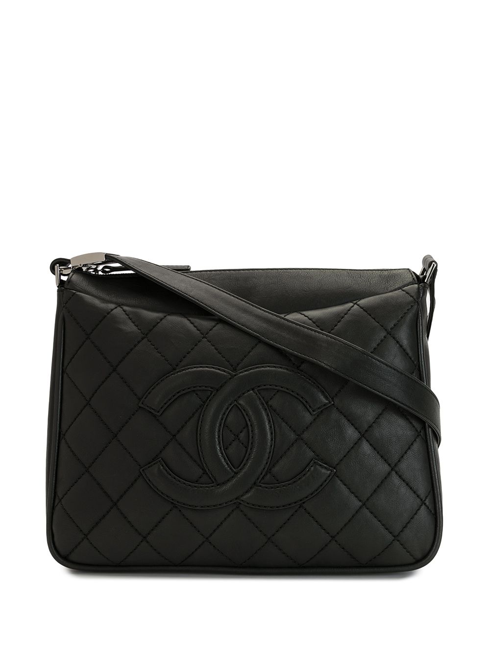 фото Chanel pre-owned сумка на плечо wild stitch с логотипом cc