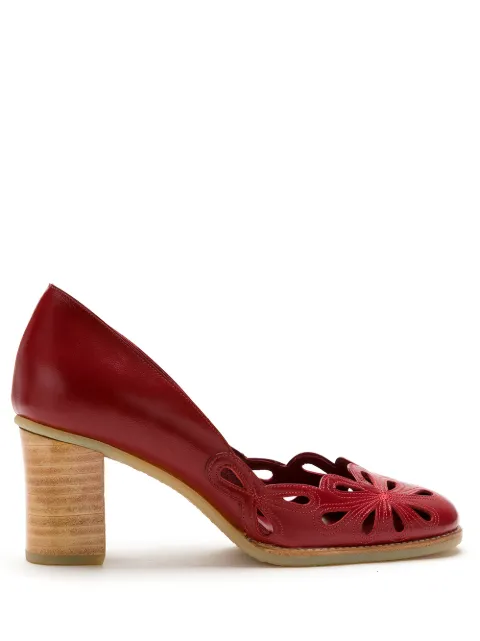 Sarah Chofakian leather Belle Epoque scarpin