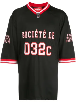 Shop black \u0026 red 032c Team Société 