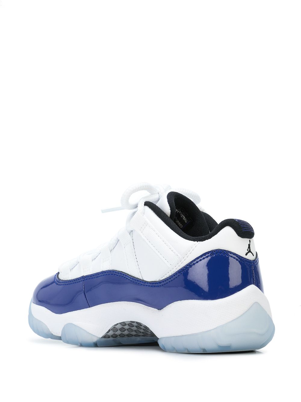 NEW FASHION] Louis Vuitton Blue Monogram Air Jordan 11 Sneakers