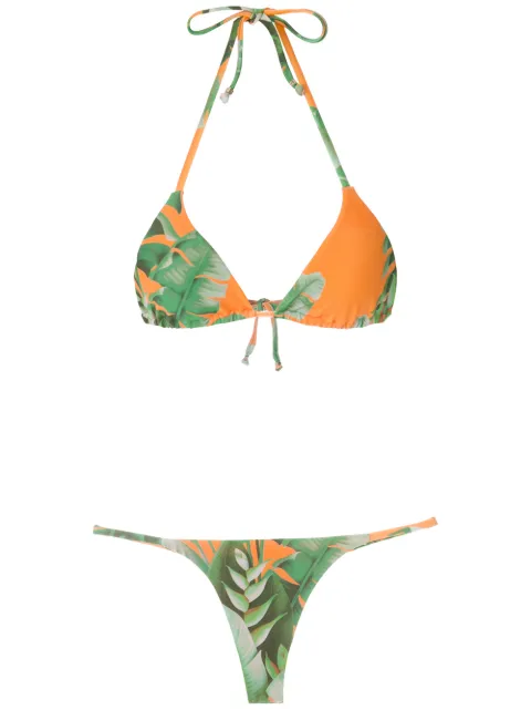 Amir Slama Mata Atlântica triangle bikini set