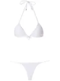 Amir Slama triangle top bikini set - White