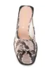 Acne Studios python print 50mm mules