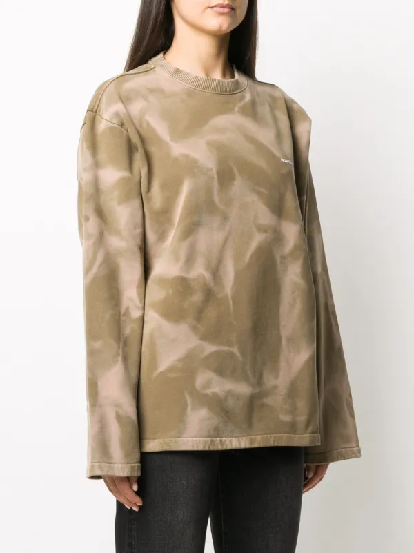 acne studios tie dye sweatshirt