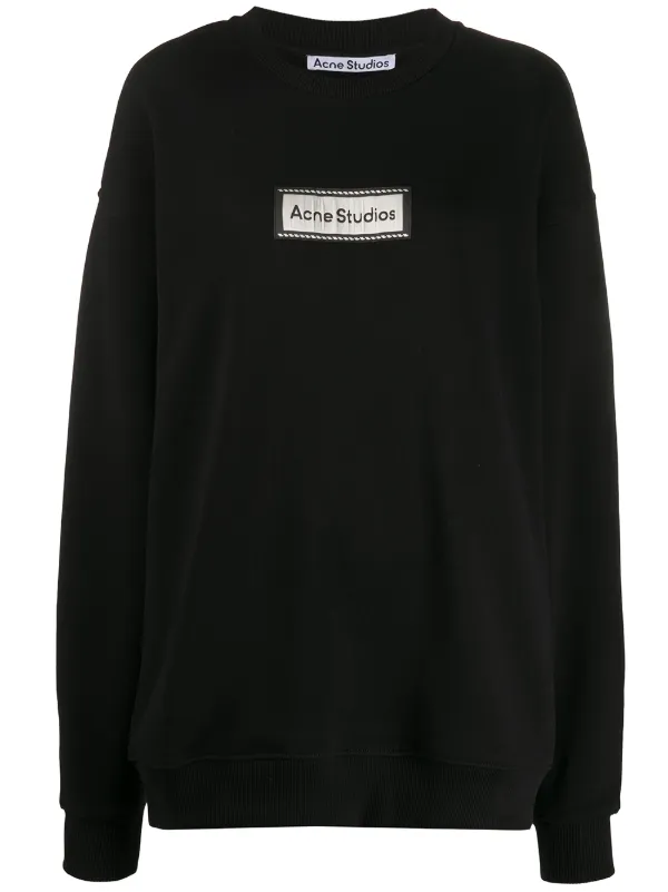 acne studios logo sweatshirt