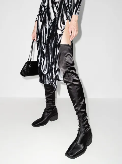 margiela thigh high boots