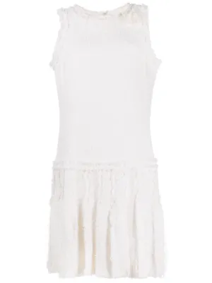 Chanel Pre-Owned tweed mini dress