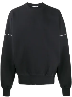 Sweatshirts für Herren von Acne Studios Farfetch Acne Studios Sweatshirt Mit Logo Kragen Farfetch