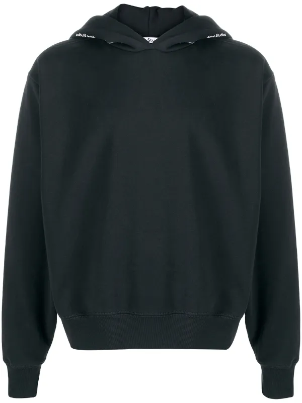 acne studios logo hoodie