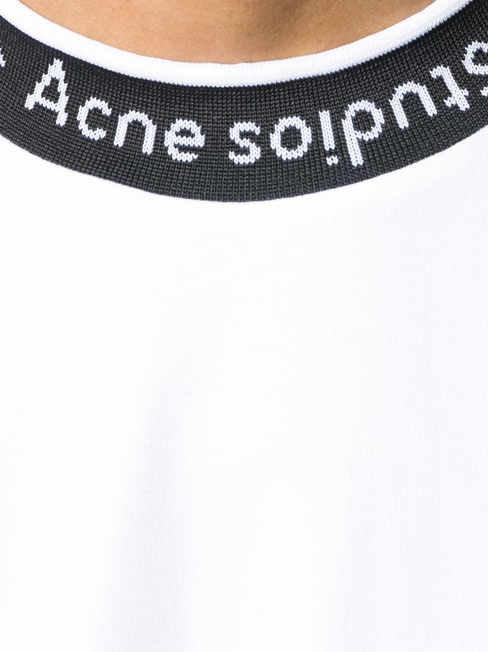 фото Acne studios футболка с логотипом