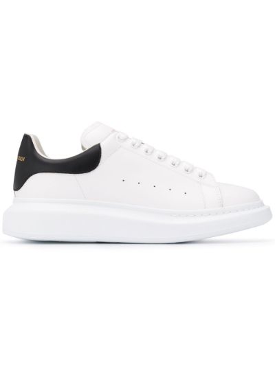 alexander mcqueen oversized leather sneakers