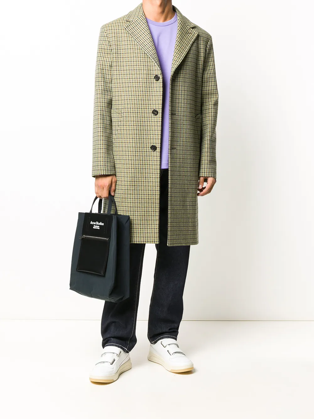 Acne Studios Papery Baker medium shopper - Zwart