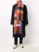 Image 2 of Acne Studios multi-check fringed scarf