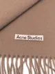 Acne Studios Canada Nr New fringed scarf
