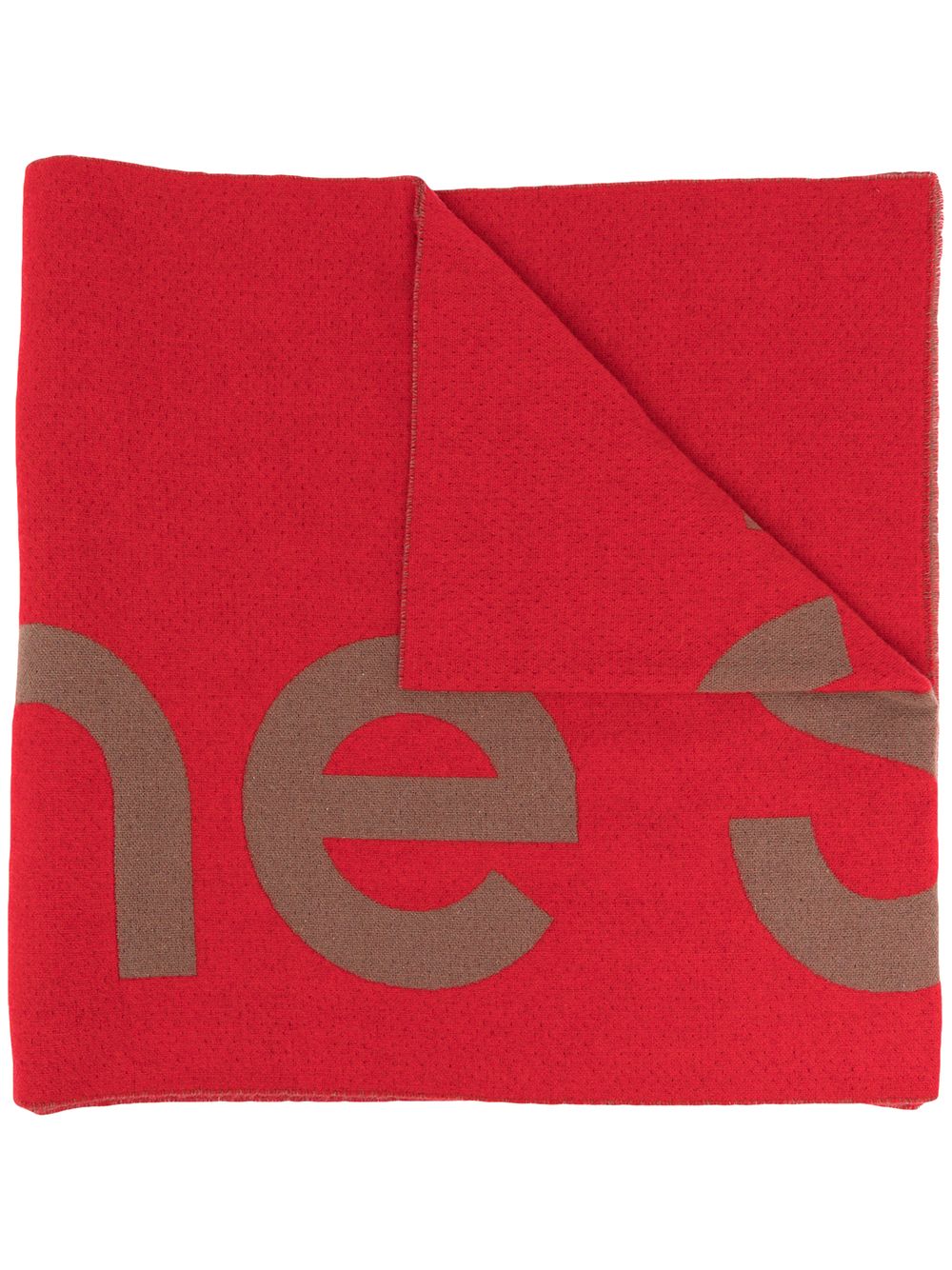 фото Acne studios шарф с жаккардовым логотипом