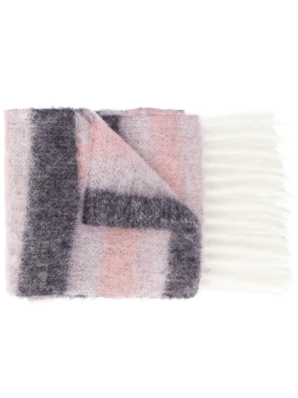 acne studios striped scarf